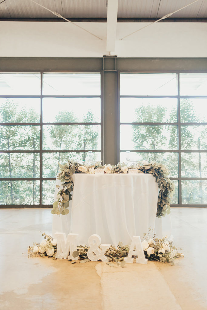 Clayton House wedding in Scottsdale, Arizona. Cacti elements paired with a neutral palette.