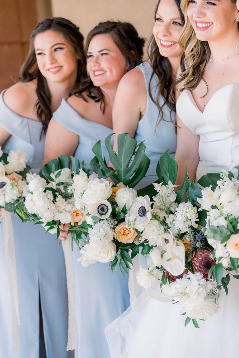 Tropical Neutral And Blues Arizona Wedding - Arraydesignaz.com