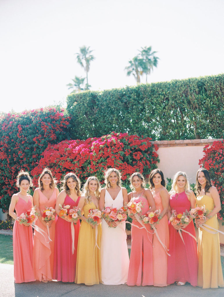 Bright Modern Spring Omni Montelucia Wedding - arraydesignaz.com