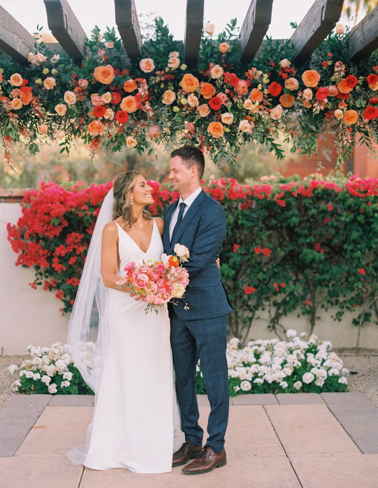 Bright Modern Spring Omni Montelucia Wedding - Arraydesignaz.com