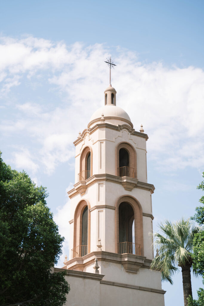 Church architecture tower.